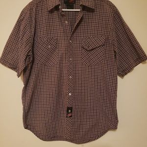 Vans button down shirt